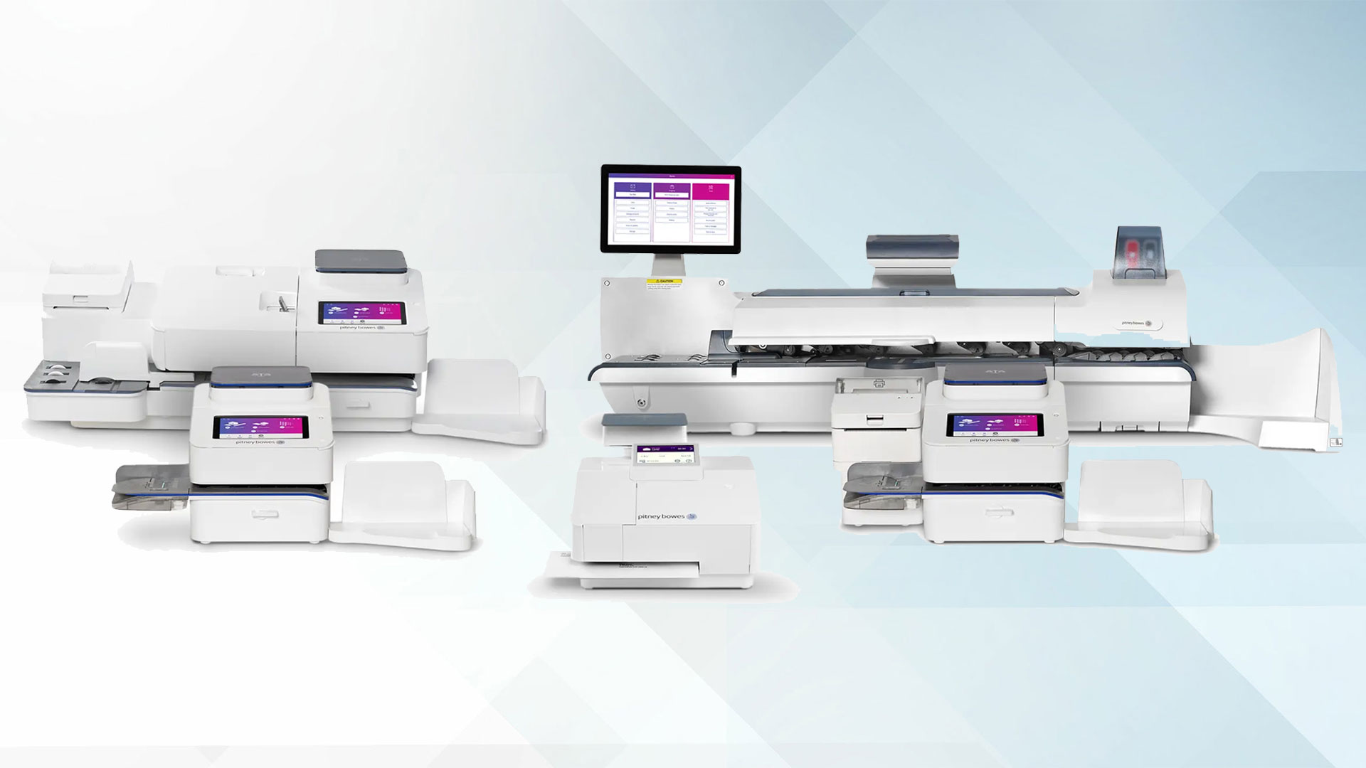 Pitney Bowes SendPro postage meters – advanced mail and shipping systems for business